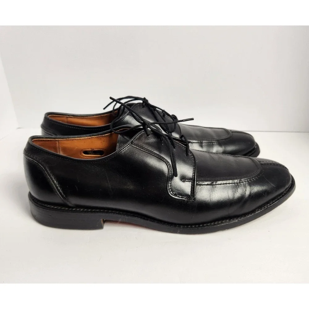 Allen‎ Edmonds Men's Dressy Minimalist Black Shoes Size 10D